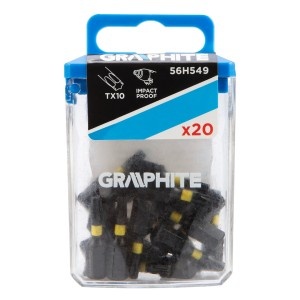 Burghie de impact TX10 x 25 mm, 20 buc.