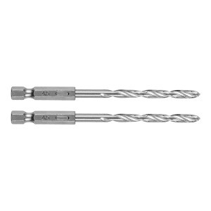 Burghiu metalic hexagonal de 4,5 mm, 2 buc.