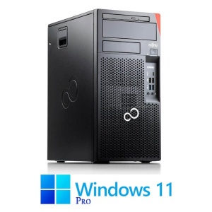 Calculator Fujitsu ESPRIMO P758, Quad Core i3-9100, 8GB, 256GB SSD, Win 11 Pro