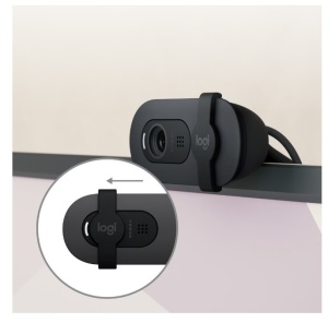 Camera WEB FULL HD, 30fps, tehnologie RightLight 2, microfon incorporat, Logitech BRIO 105 - Img 7