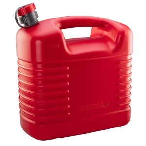 Canistra combustibil 20L HDPE, rosie