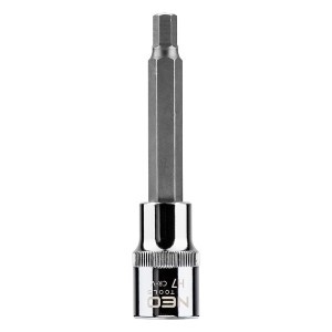 Cap Tubulara 1/2'' cu antrenor hexagonal, H7 x 100 mm