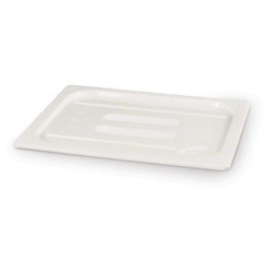 Capac pentru recipiente GN din policarbonat alb, HENDI, GN 1/2, alb, 265x325mm