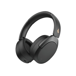 CASTI Edifier, wireless, cu fir, standard, utilizare multimedia, smartphone, microfon pe casca, conectare prin Bluetooth 5.4, USB-C, ANC, black, "W830NB-BK"
