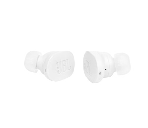 Casti in-ear JBL Tune Buds, True wireless, Active Noise Cancelling, Bluetooth, 4 Microfoane, Autonomie 48H, IP54, Alb - Img 4