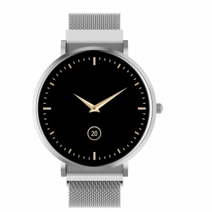 Ceas Smartwatch Denver SWC-394S Silver, Ecran AMOLED 1.32", curea metalica, Bluetooth Calling, autonomie pana la 5 zile - Img 4