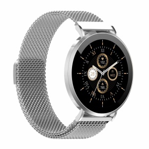 Ceas Smartwatch Denver SWC-394S Silver, Ecran AMOLED 1.32", curea metalica, Bluetooth Calling, autonomie pana la 5 zile - Img 13