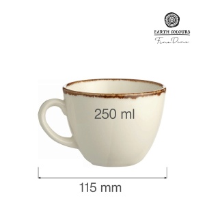 Ceașcă de cafea Vanilla , 230 ml Fine Dine - Img 2