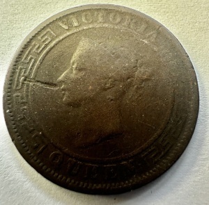 CEYLON - VICTORIA - 1 CENT 1870 - Img 2
