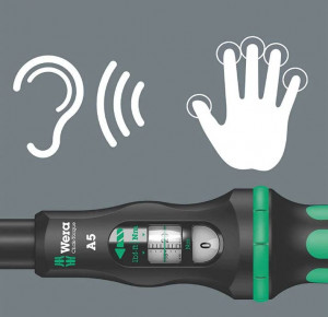 Cheie dinamometrica de finete, profesionala, 2.5 - 25 Nm, Wera Click-Torque A 5 - Img 3