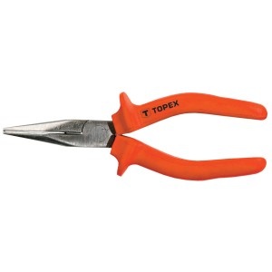 Cleste cu varf lung, plat 1000V, 160 mm