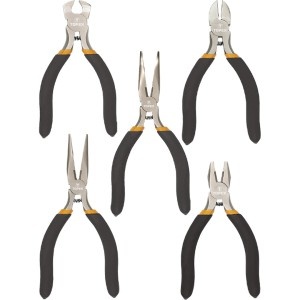 Clesti precizie, 125mm, 5 buc -set ,