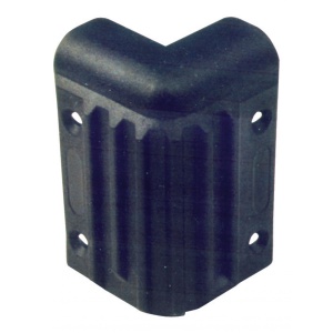 Colţ protector pentru boxă, plastic, 37x37x55 mm