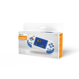 Consola retro portabila jocuri 8bit, alimentare baterii 3 x AAA, 200 jocuri incluse, ecran LCD Color 2.8", Denver