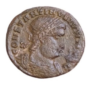 CONSTANTINE II - CAESAR - ( 317-337 AD )- Moneda Antica Romana