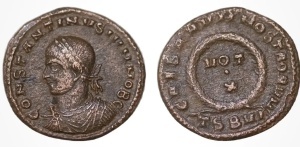 CONSTANTINE II CAESAR ( 320 AD ) - THESSALONICA - Moneda Antica Romana - Img 3