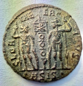 CONSTANTINUS II - AUGUSTUS ( 337-341 AD )- Moneda Antica Romana - Img 2