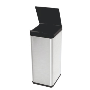 Coș de gunoi automat cu senzor, 42 de litri, din oțel - Img 4