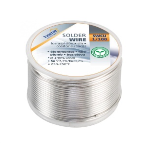 Cositor cu sacaz 1/100g, fara plumb