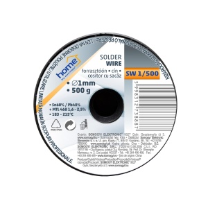 Cositor cu sacâz, 1 mm, 500g - Img 2