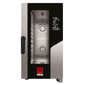 Cuptor electric cu convectie-abur Millennial Black Mask Gastro Compact 10 x GN 1/1, control electronic, Tecnoeka, 400V/15400W, 500x930x(H)970mm