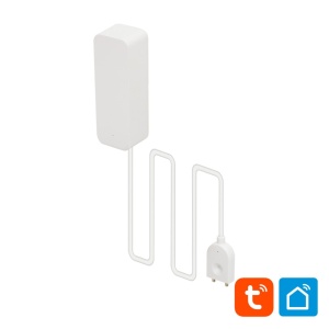 Detector inteligent pentru casa / bloc, senzor scurgeri apa, wi-fi, aplicatia Smart Life / Tuya, Home
