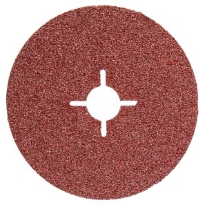 Disc abraziv din fibra 125mm, K40 - set 3 buc