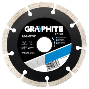 Disc diamantat 115x22mm, segmentat, pt zidarie
