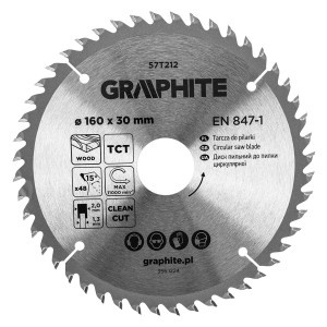 Disc fierastrau, VIDIA, 160 x 30 mm, 48 dinti