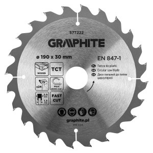Disc fierastrau, VIDIA, 190 x 30 mm, 24 dinti