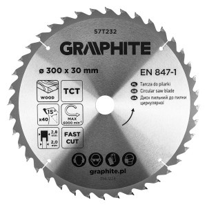 Disc fierastrau, VIDIA, 300 x 30 mm, 40 dinti