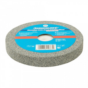 Disc piatra pentru slefuitor de banc, 150mmx20mm,granulatie medie, Silverline - Img 2