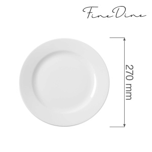 Farfurie intinsa Bianco 270 mm Fine Dine - Img 2