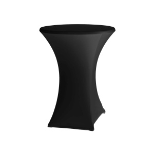 Fata de masa, rotunda ⌀850x(H)1020mm Negru, Hendi