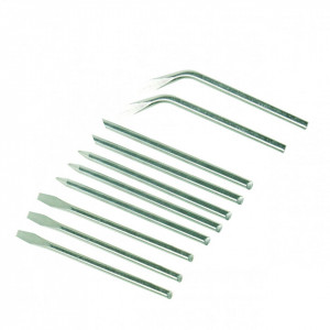 Forrasztóhegyek letconhoz , 3.8mm , készlet 10 db , Silverline forrasztópákahegyek készlet 10db - Img 2