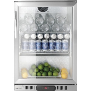 Frigider de bar cu o usa, Arktic, 75L, Argintiu, 230V/175W, 530x500x(H)870mm
