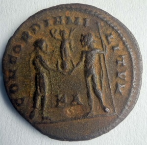 GALERIUS MAXIMIANUS - CAESAR ( 295-299 AD ) - MONEDA ANTICA ROMANA - Img 2