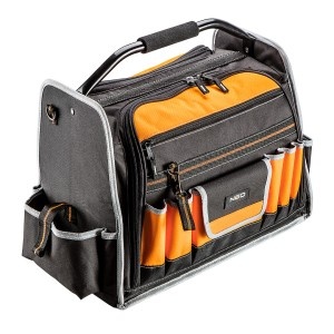 Geanta de scule din material textil, cu maner tubular
