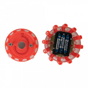 Girofar led , 9 functii, 15 LED, magnet, carlig, rezistent impact, Silverline - Img 6