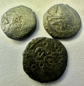 IMPERIUL OTOMAN / PERIOADA ESTIMATA 1480-1600 - LOT X 3 Monede - Img 2