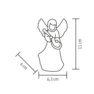Inger, decoratiune LED - Img 4