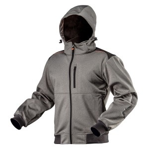 Jacheta de lucru softshell cu gluga detasabila masura XXL