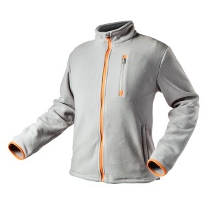 Jacheta fleece gri Neo masura S-barbati