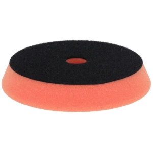Kemény szivacsos polírozókorong, velco markolat, 1125mm x 25mm, narancssárga, Dedra