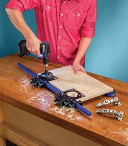 Kit bútorzsanérok vezetőfuratok, alumínium vezető rúd, Rockler - Img 3