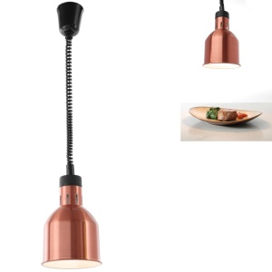 Lampa de incalzire cilindrica, finisaj cupru ø175x(H)250 - Img 2