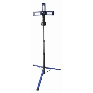 Lampa LED multifunctionala pentru santier, service auto, lumina 360 grade, 4500lumeni, acumulator inclus, trepied, 2 setari de culoare, 3 setari intensitate, Dedra - Img 13