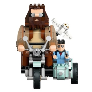 LEGO 76443 Harry Potter TM, diorama motocicleta, Harry, Hagrid, 617 piese - Img 6
