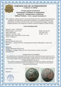 LICINIUS I ( 316-317 AD )- Moneda Antica Romana - Img 3