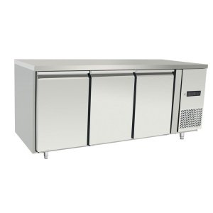 Masa frigorifica 3 usi, fara rebord, Arktic, Profi Line, GN 1/1, 420L, 230V/600W, 1795x700x(H)839mm